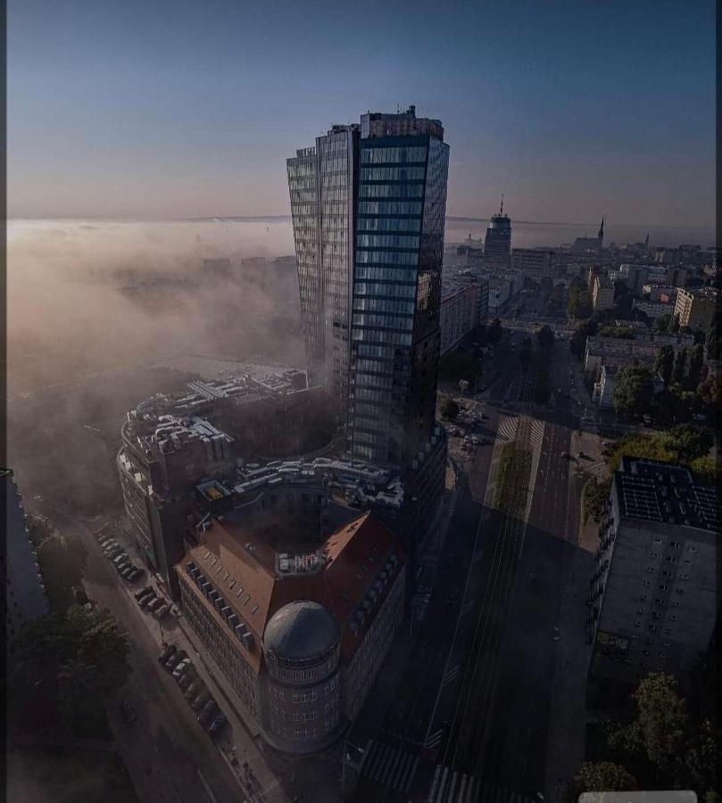 Hanza Tower De Lux Apartament Щецин Екстер'єр фото